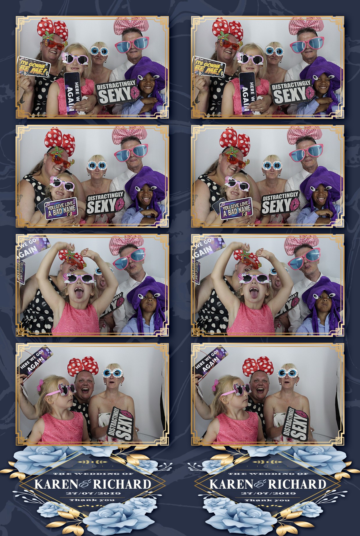Richard & Karen's Wedding Reception | View more photos from the event at gallery.myphotoboothexperience.co.uk/u/MyPhotoBoothExperienceLtd/Richard-Karens-Wedding-Reception